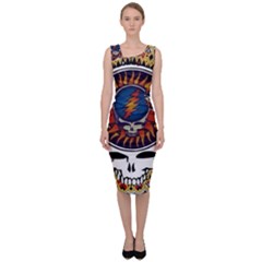 Grateful Dead Sleeveless Pencil Dress by Jancukart