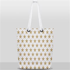 Stars-3 Full Print Rope Handle Tote (small) by nateshop