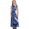 IM Fourth Dimension Colour 79 Kids  Satin Sleeveless Maxi Dress View1