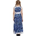 IM Fourth Dimension Colour 79 Kids  Satin Sleeveless Maxi Dress View4