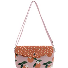 Tropical Polka Plants 4 Removable Strap Clutch Bag by flowerland