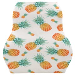 Pineapple Background Pattern Fruit Car Seat Back Cushion  by Wegoenart