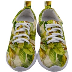 Pear Fruit Tree Organic Pattern Kids Athletic Shoes by Wegoenart