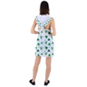 Christmas Tree Pattern Design Racer Back Hoodie Dress View2