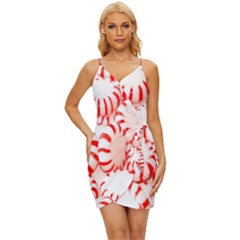 Candy Wrap Tie Front Dress by artworkshop