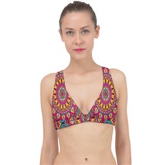 Buddhist Mandala Classic Banded Bikini Top by nateshop