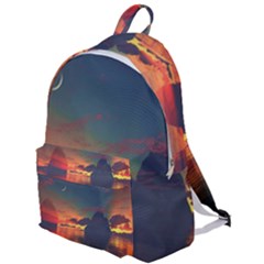Digital Art Artwork Fantasy Landscape Sky Nature The Plain Backpack by danenraven
