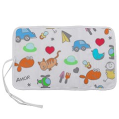 Children Pattern Cute Pattern Pen Storage Case (s) by Wegoenart