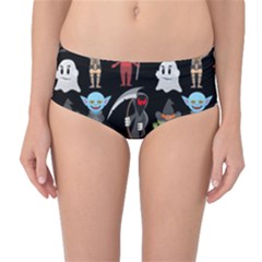 Halloween Mid-waist Bikini Bottoms by nateshop