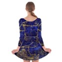 Constellation Horse Dolphin Long Sleeve Velvet Skater Dress View2