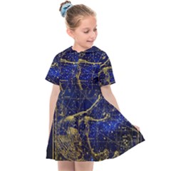 Constellation Horse Dolphin Kids  Sailor Dress by Wegoenart