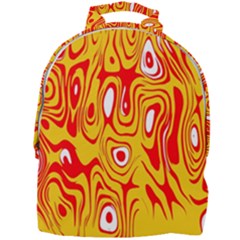 Red-yellow Mini Full Print Backpack by nateshop