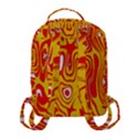 Red-yellow Flap Pocket Backpack (Small) View3