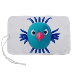 Fantasy 3d Bird Illustration 2 Pen Storage Case (l) by dflcprintsclothing