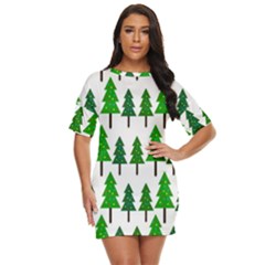 Chrismas Tree Greeen Just Threw It On Dress by nateshop