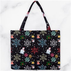 Christmas Thanksgiving Pattern Mini Tote Bag by Ravend