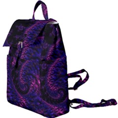 Fractal Mandelbrot Abstract Background Pattern Buckle Everyday Backpack by danenraven