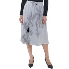 Almond Bread Apple Males Mandelbrot Mathematic Classic Velour Midi Skirt  by danenraven