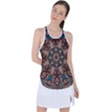 Vintage Vibes Mandala  Racer Back Mesh Tank Top View1