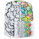 Brain Mind Psychology Idea Drawing Giant Full Print Backpack View3