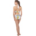 Storm Thunder Lightning Light Flash Cloud Halter Side Cut Swimsuit View2