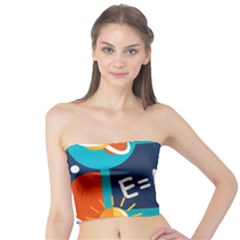 Natural Science Physics Laboratory Formula Tube Top by danenraven