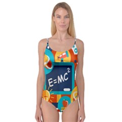 Natural Science Physics Laboratory Formula Camisole Leotard  by danenraven