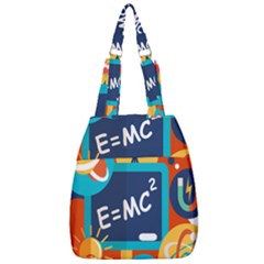 Natural Science Physics Laboratory Formula Center Zip Backpack by danenraven