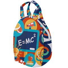 Natural Science Physics Laboratory Formula Travel Backpacks by danenraven