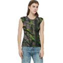 Tree Moss Forest Bark Wood Trunk Women s Raglan Cap Sleeve Tee View1