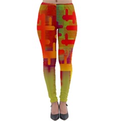 Code Binary System Lightweight Velour Leggings by Wegoenart