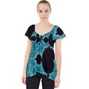 Mandelbrot Apple Fractal Abstract Lace Front Dolly Top View1