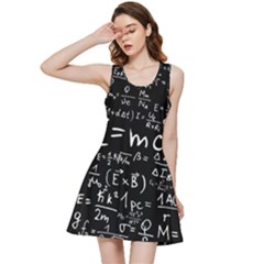 Science Einstein Formula Mathematics Physics Inside Out Racerback Dress by danenraven