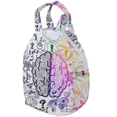 Anatomy Brain Head Medical Psychedelic  Skull Travel Backpacks by danenraven