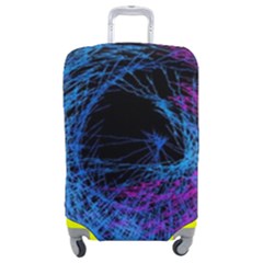 Symmetry Awesome 3d Digital Art Graphic Pattern Vortex Luggage Cover (medium) by danenraven