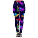 Space Pattern Lightweight Velour Leggings View2