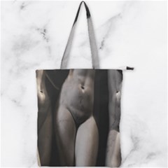 Three Graces Sculpture Detail Double Zip Up Tote Bag by dflcprintsclothing