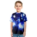 Tardis Background Space Kids  Sport Mesh Tee View1