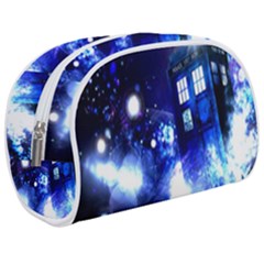 Tardis Background Space Make Up Case (medium) by Jancukart