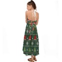 Beautiful Knitted Christmas Xmas Pattern Halter Tie Back Dress  View2