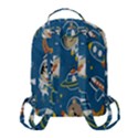 Seamless-pattern-funny-astronaut-outer-space-transportation Flap Pocket Backpack (Small) View3