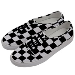 Chess Board Background Design Men s Classic Low Top Sneakers by Wegoenart