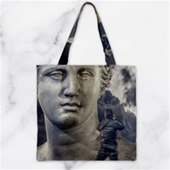 Men Taking Photos Of Greek Goddess Zipper Grocery Tote Bag by dflcprintsclothing