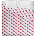 Small Mini Peppers White Duvet Cover Double Side (King Size) View2