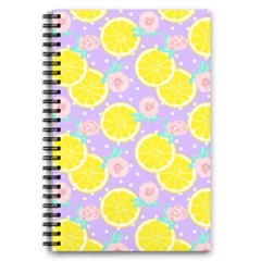 Purple Lemons  5 5  X 8 5  Notebook by ConteMonfrey