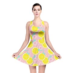 Pink Lemons Reversible Skater Dress by ConteMonfrey