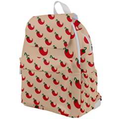 Small Mini Peppers Pink Top Flap Backpack by ConteMonfrey