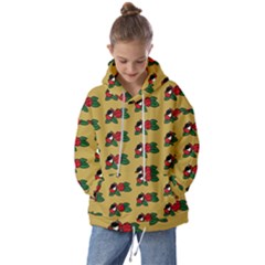 Guarana Fruit Brown Kids  Oversized Hoodie by ConteMonfrey