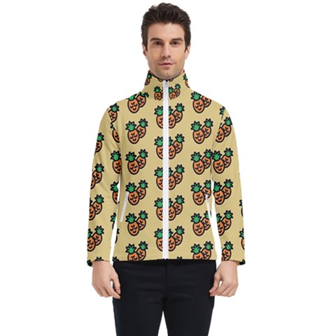 Pastel Pineapple Men s Bomber Jacket by ConteMonfrey