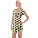 Guarana Fruit Small Short Sleeve Asymmetric Mini Dress View1